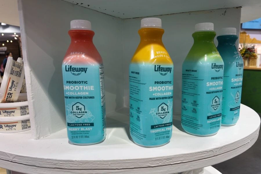 Lifeway smoothie at Expo West 2026